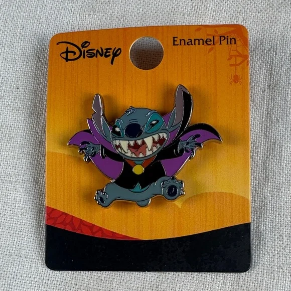 Loungefly Disney Stitch Enamel Pin - Blue and Purple - Picture 1 of 5